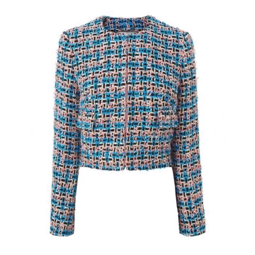 Linton for L.K. Bennett Echo Colour Tweed Blazer Jacket